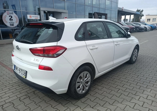 Hyundai I30 cena 54900 przebieg: 88948, rok produkcji 2019 z Rzeszów małe 326